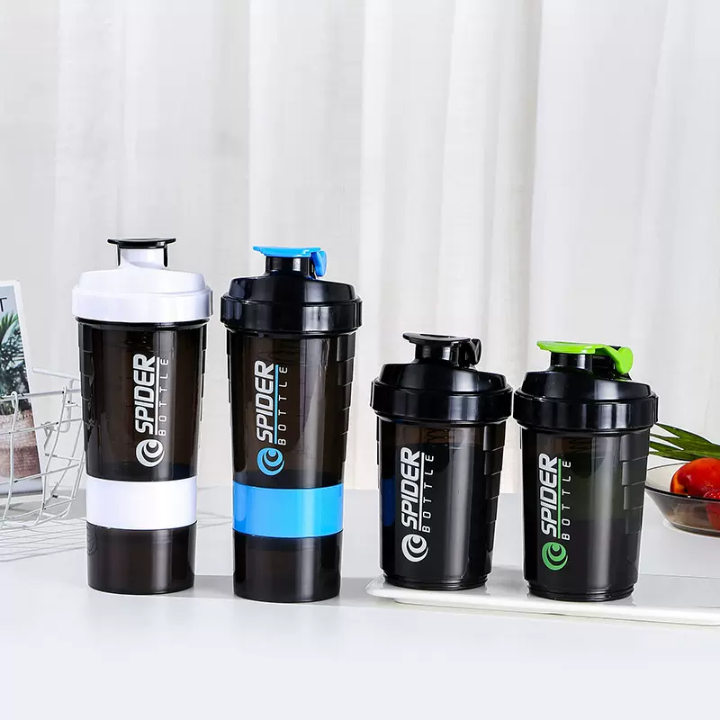 运动健身摇摇杯蛋白粉搅拌杯健身房水杯户外运动男女通用健身水壶