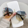 Sunglasses, 2022 collection, flowered