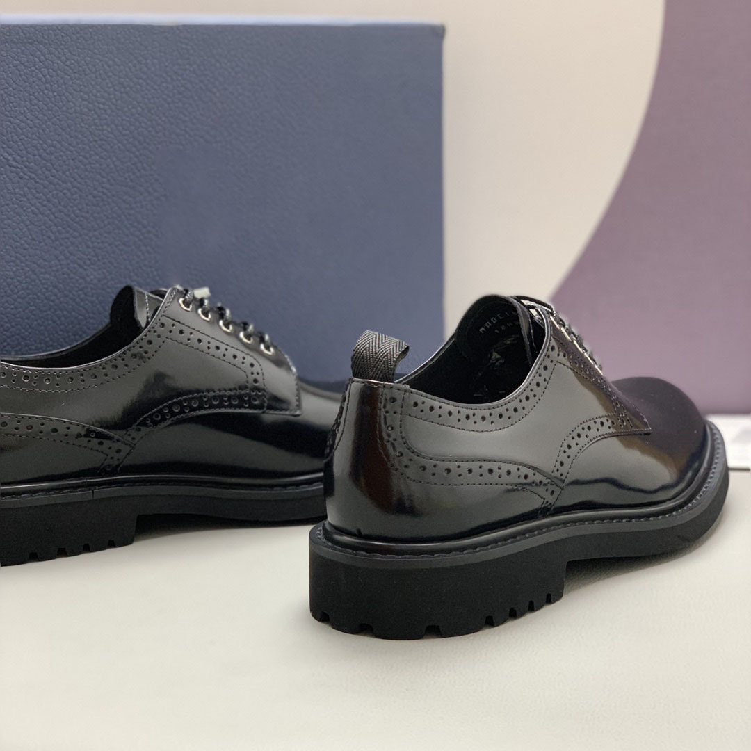 Herren Freizeitschuhe Aus Echtleder Formelle Lederschuhe_voghion.com