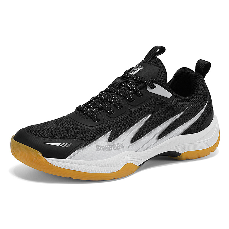 Nuevos zapatos de bádminton transfronterizos para parejas respirables y amortiguadores, tenis, voleibol, tenis de mesa, zapatos de entrenamiento deportivo
