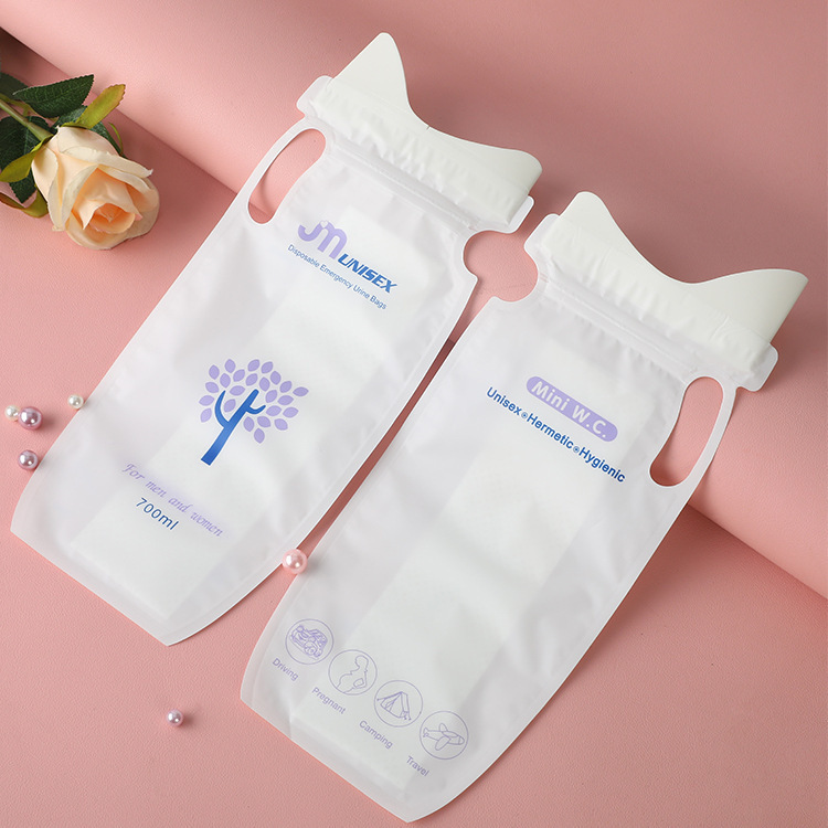 Car Urination Device, Portable Urinal Bag for Road Trips, Emergency Convenience Bag for Vehicles, Universal Travel Car Urinal Bag