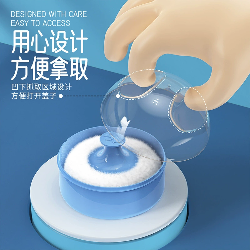 (Cross-border trading), children's sponge, powder bottle for new born, box