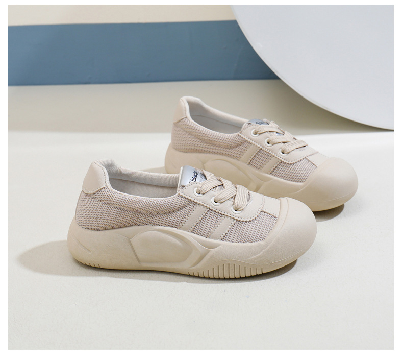 2024 verano nueva versión coreana ins blanco transpirable para mujeres, zapatos de tabla casuales de caña baja, zapatos de bizcocho de suela gruesa_voghion.com