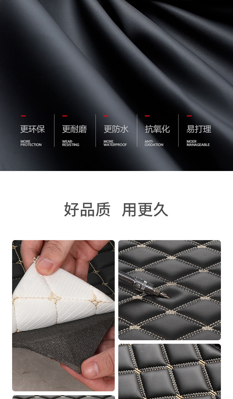 Suitable for Bmw x3 Trunk Mat Fully Surrounded 2023 New Bmw ix3 Rear Trunk Mat Decorative Supplies