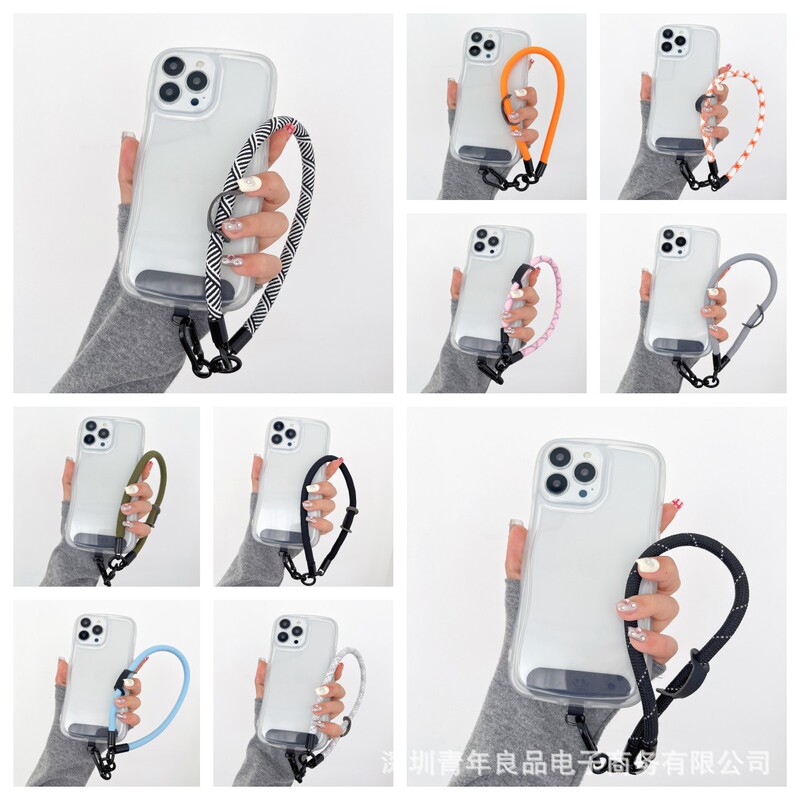 Mobile phone chain lanyard mobile phone chain wrist short sturdy mountaineering camera thick key anti-lost women and men