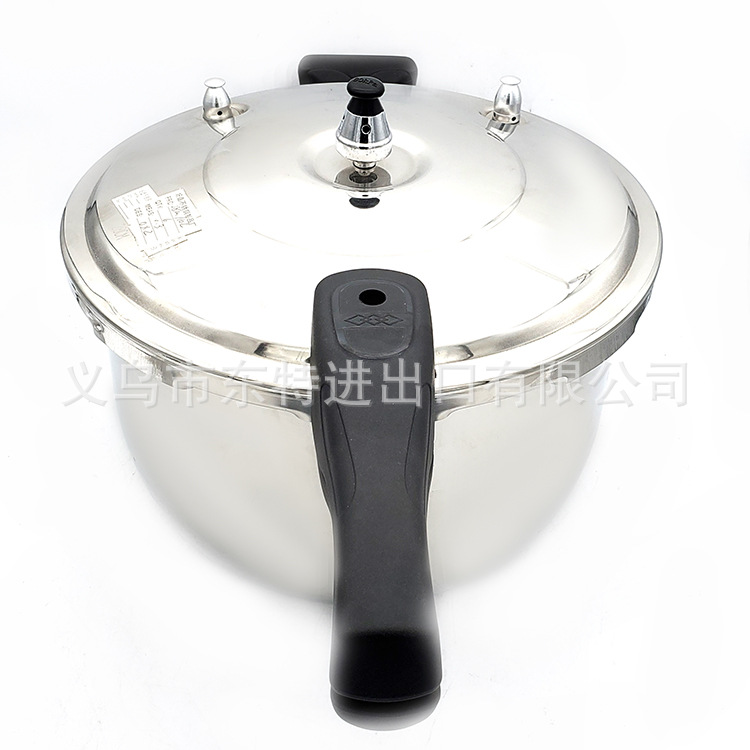 Stainless steel pressure cooker for both household and commercial use, double-bottom pressure cooker for export detail image 4