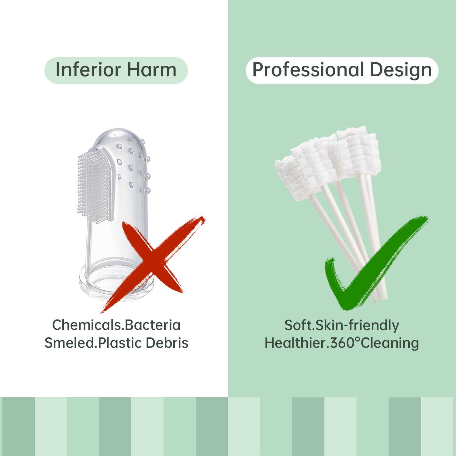 口腔清洁大棉棒, 宝宝口腔卫生刷