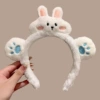 White rabbit, headband