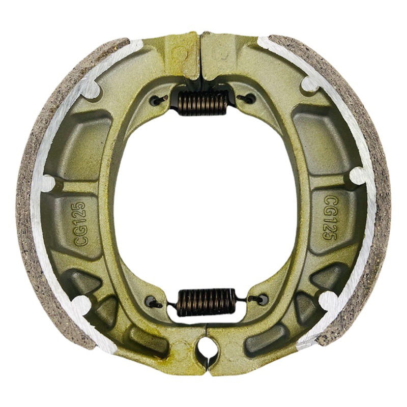 Olec pastillas de freno del coche eléctrico pastillas de freno accesorios de la motocicleta 110 resistente al desgaste CG125 zapata de freno de alta calidad
