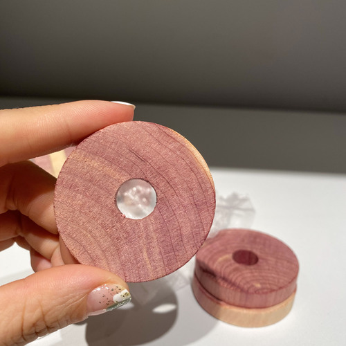 58C1 Love Home Natural cedar wood chips for hanging wardrobes, anti-mold and insect repellent tablets, household shoe cabinets, moth-proof logs