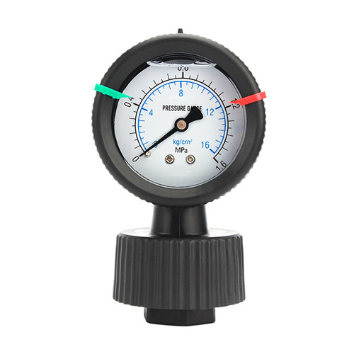 YTP-60PP diaphragm pressure gauge LUDl acid and alkali resistant, anti-corrosion 10kg 4-point thread Yuanhuang Technology inner wire