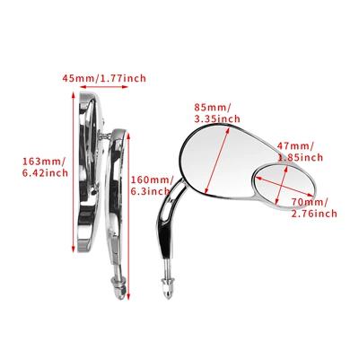 Rearview Mirror 82+ – Motorcycle rearview mirror