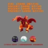 Original single tail goods PP bag bulk-Bakugan [A14 Two-Headed Dragon (Form)] comes with 1 magnetic card