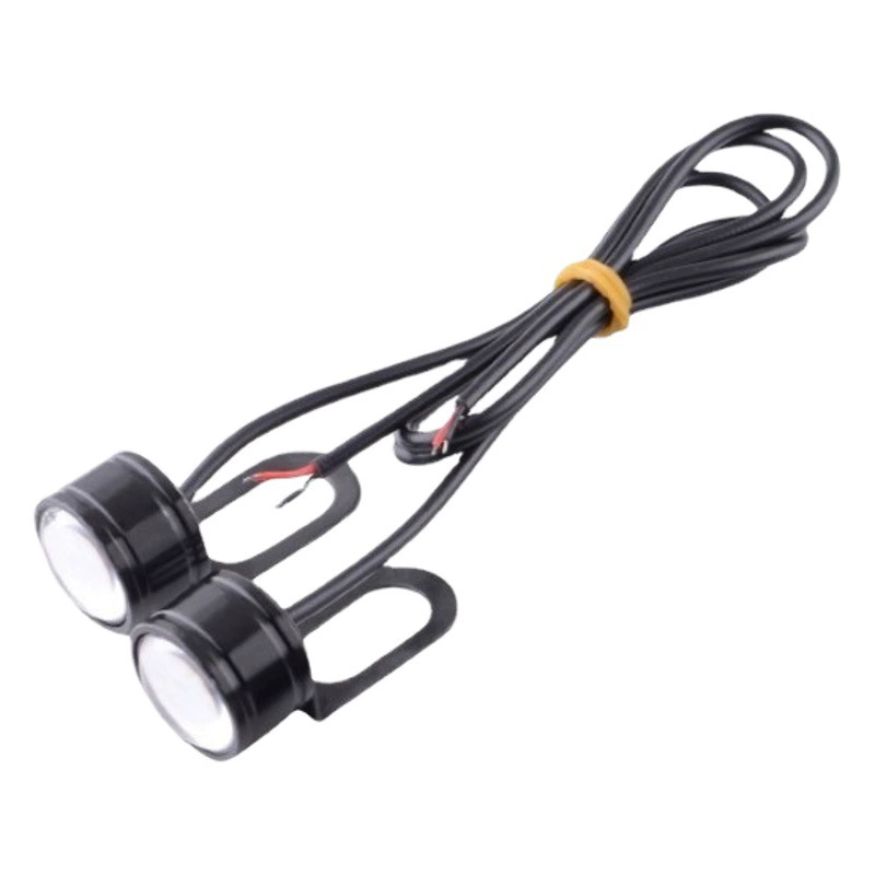 Модификация автомобиля, светильник Eagle Eye, зеркальный светильник, 3 лампы, зеркальный светильник, мигающий светильник для модификации мотоцикла, светодиодный фонарик, супер яркий