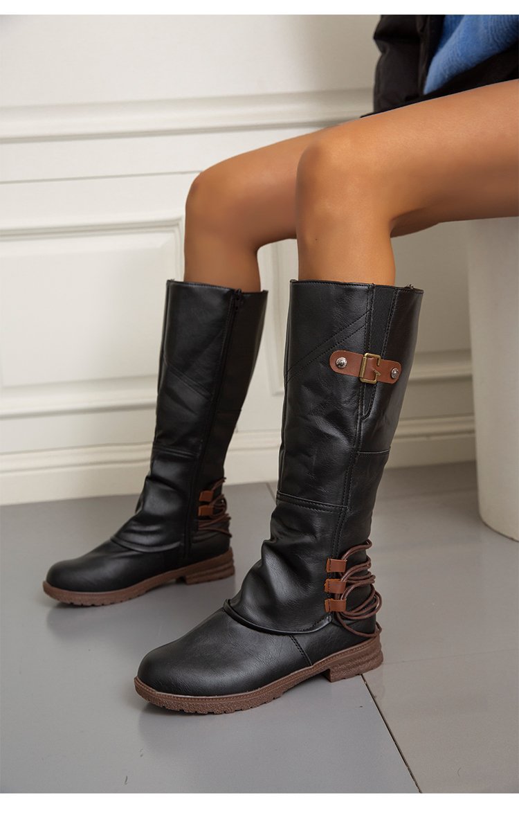 Fashion explosion outside wear fall and winter high boots_voghion.com
