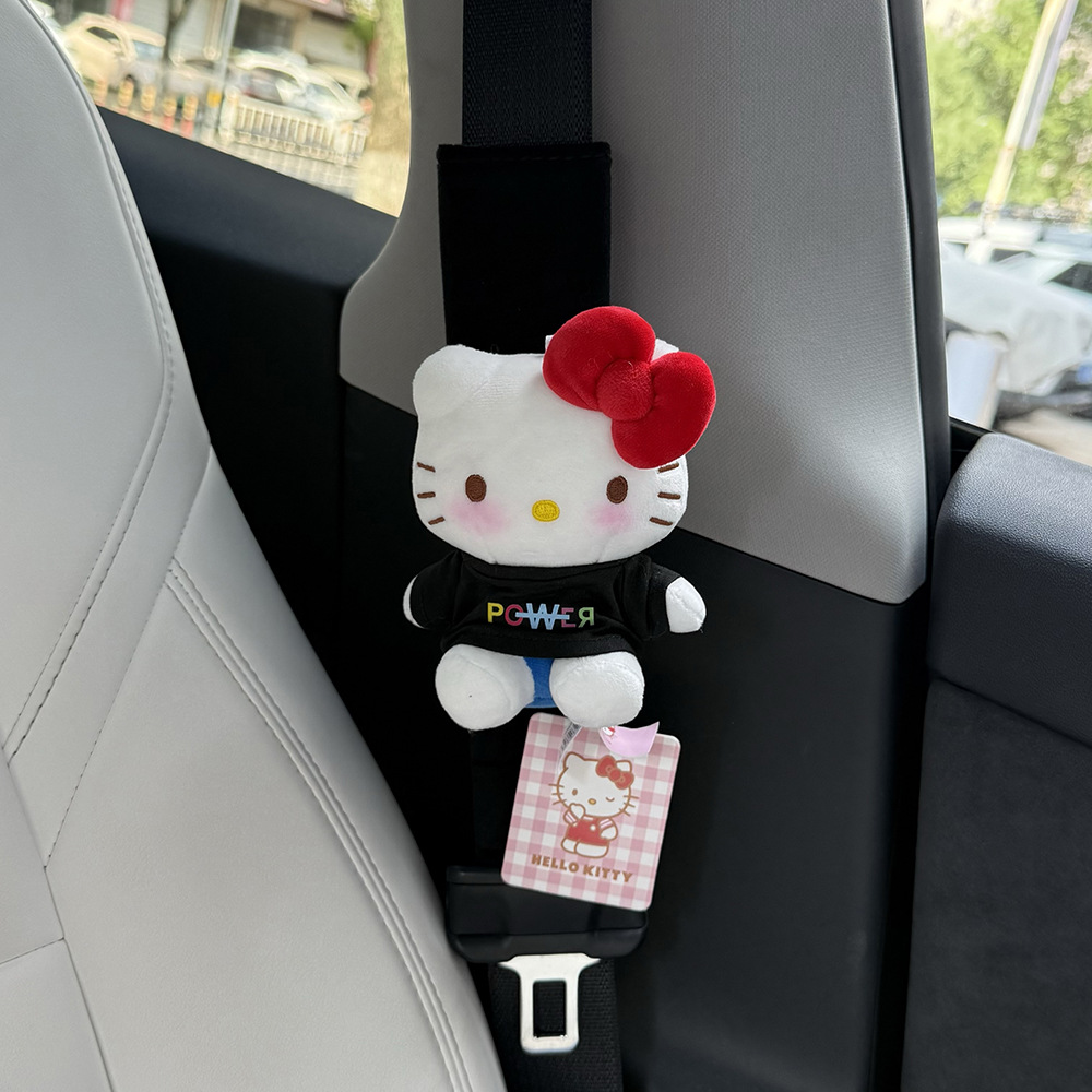 Protector de Hombro para Cinturón de Seguridad de Peluche para Coche
