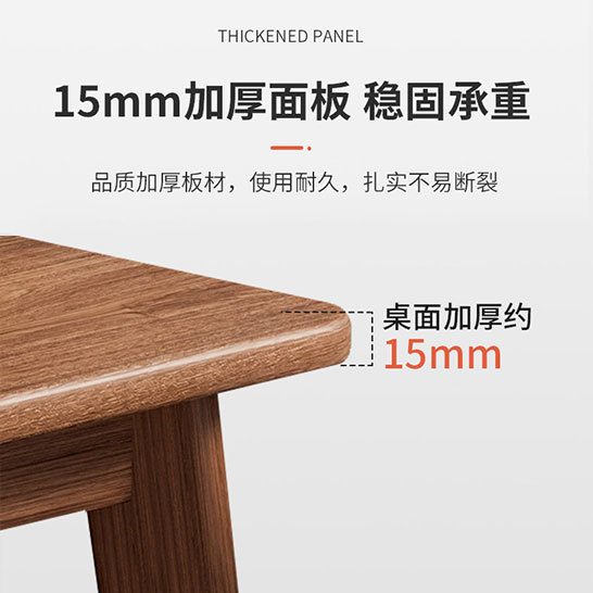 Escritorio de computadora escritorio hogar simple oficina pequeña mesa dormitorio estudiante aprendizaje escritorio y silla combinación patas de madera maciza