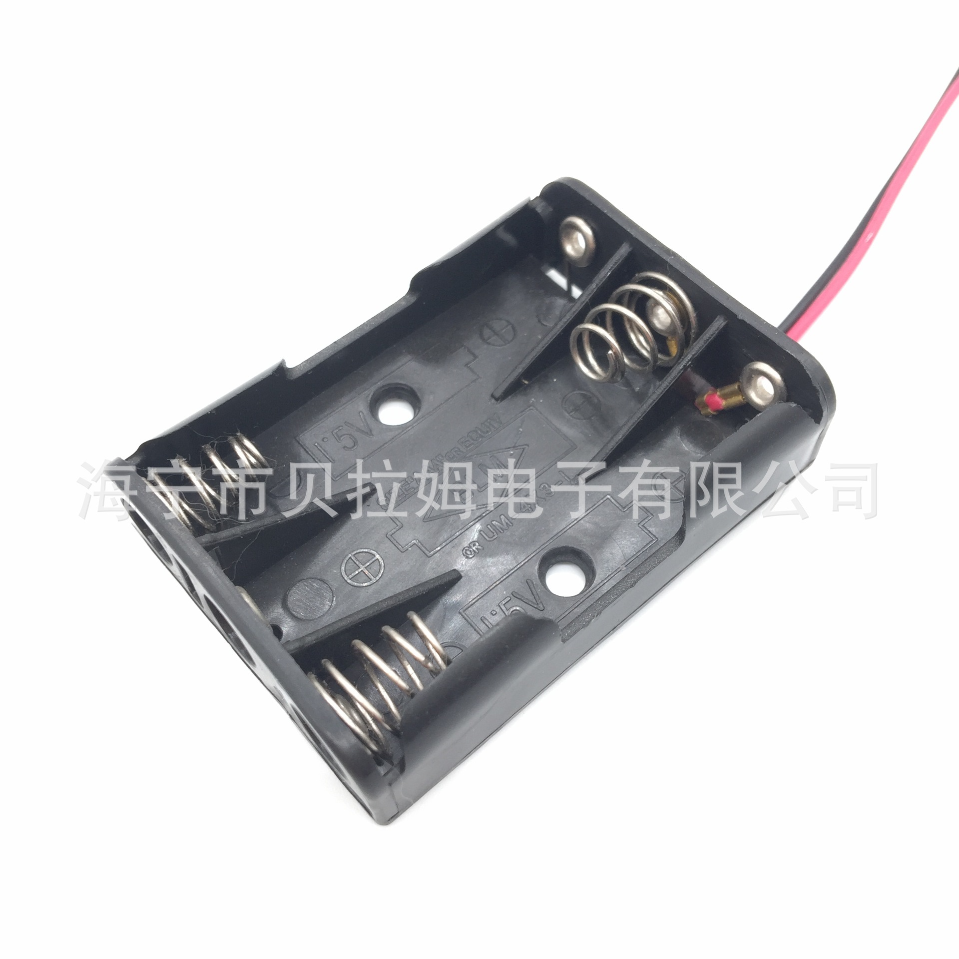 3AAA七号三节7号3节串联导线电池盒