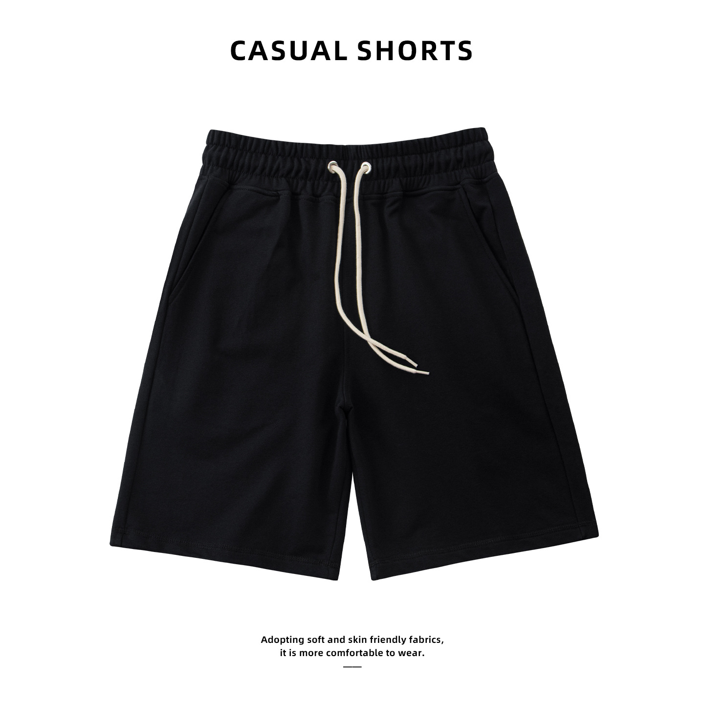 Pantalones cortos de algodón para hombres pantalones cortos para hombres y mujeres Pantalones deportivos casuales Pantalones rectos de moda versátiles pantalones calientes al por mayor