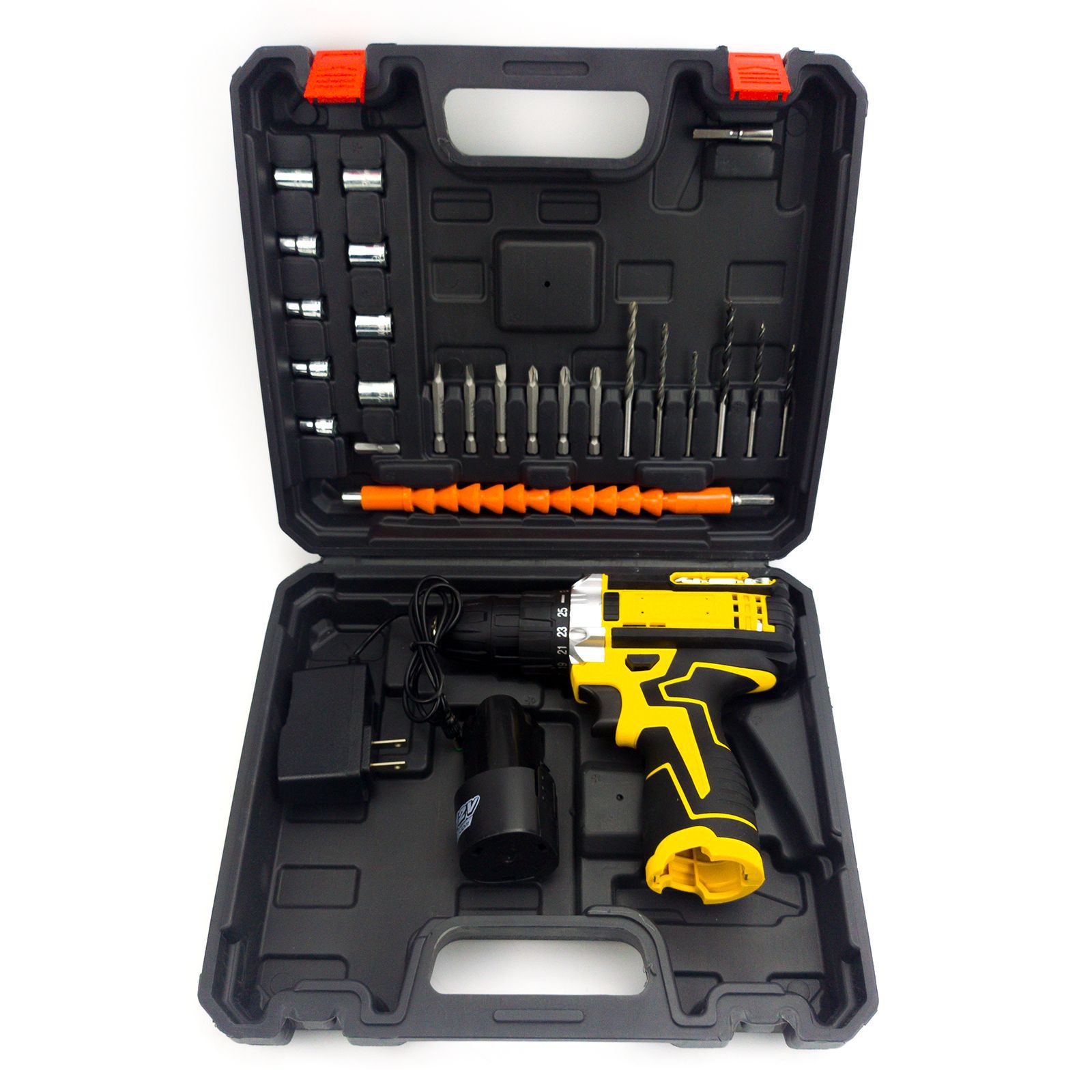 Caja de accesorios, una batería, un cargador, cargador estándar estadounidense (común en China)
