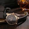 Men's watch, quartz watches for leisure, men's universal belt, swiss watch, suitable for import, European style, wholesale