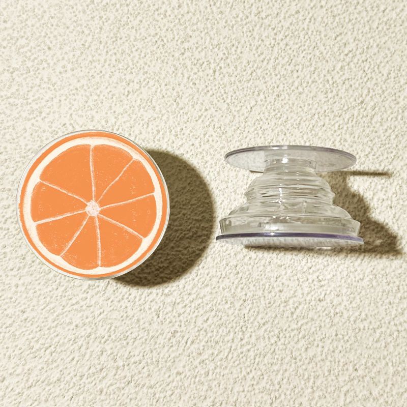 Ins fruit redondo creativo teléfono móvil airbag soporte pegado giratorio 360 telescópico perezoso persiguiendo drama escritorio