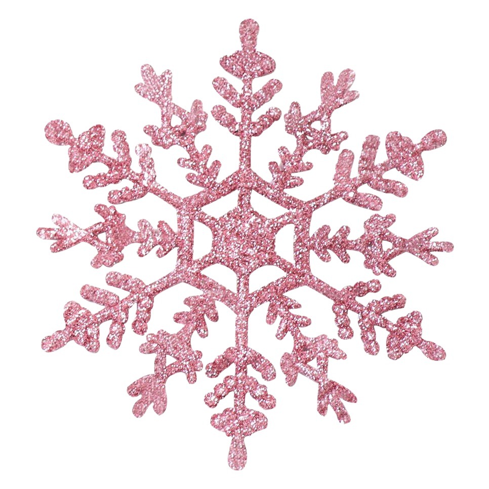 Navidad decoración de plástico hueco oro Navidad copo de nieve casa árbol de Navidad DIY colgante copo de nieve pieza adornos
