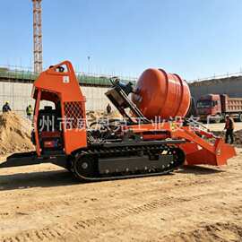 HT300/400 水泥搅拌罐 民用建房混凝土搅拌作业机械