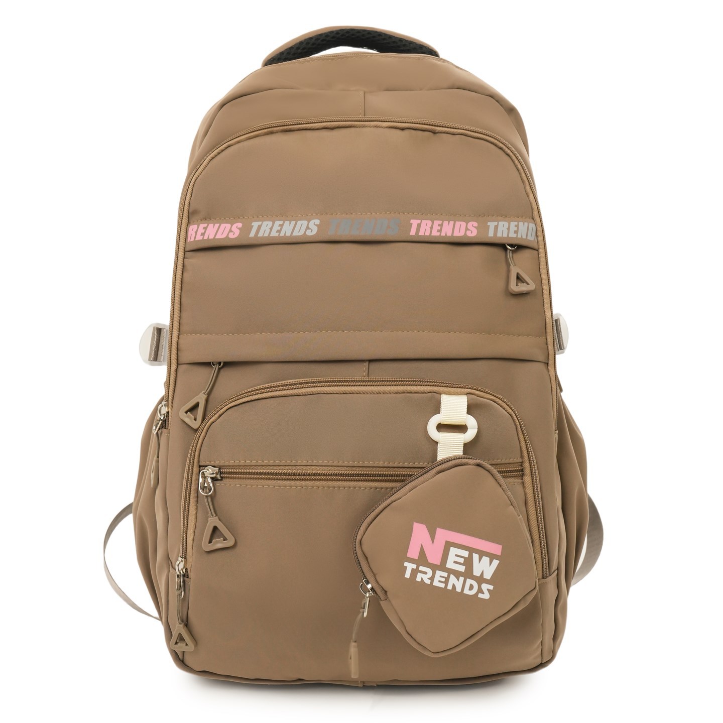 Mochila de ocio simple para estudiantes de secundaria de niñas, mochila de gran capacidad para estudiantes de secundaria, nuevo tipo de mochila de niñas del campus.