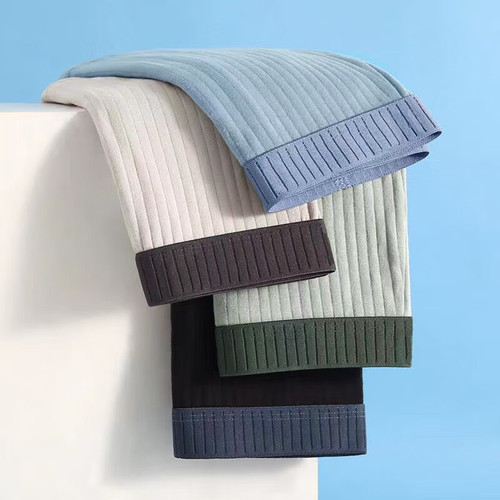 Boys' cotton antibacterial boxer briefs, trendy cotton pants, men's breathable pants, boxer briefs