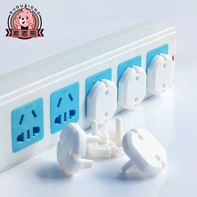 Dudu Bear, штекер для детской защитной розетки европейского стандарта, детская Защитная крышка от поражения электрическим током, в европейском стиле, 2-фазная Защитная крышка