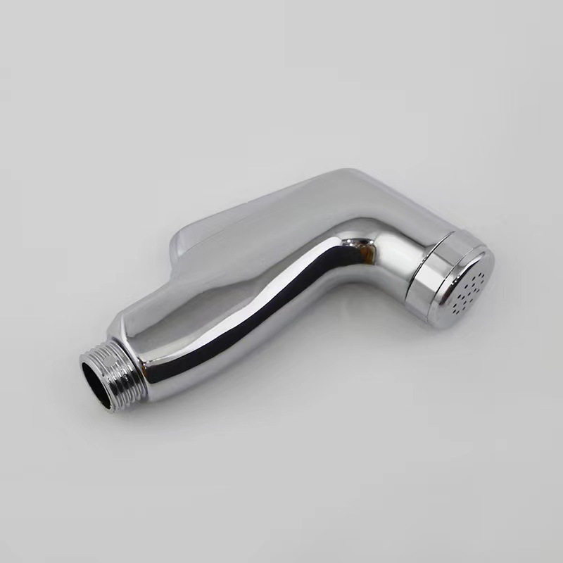 Cross-border best-selling ABS electroplated white PP feminine shower head, export toilet PP spray gun, pet bath Item Picture