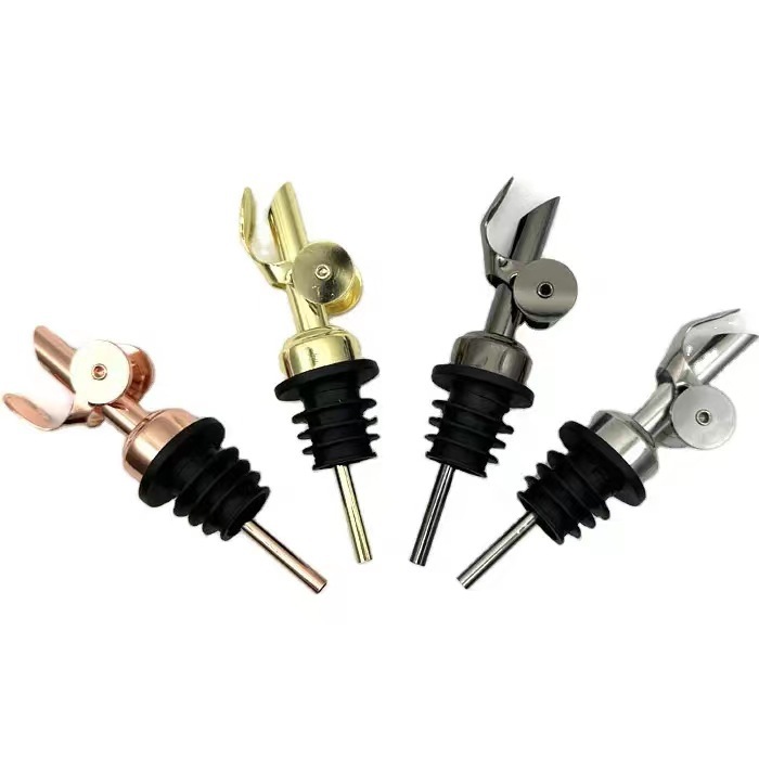 Acero inoxidable de color auto tapa volante verter botella de aceite boca boca de oro tapón de mezcla gravedad accesorios volantes