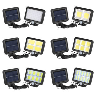 Physiological induction travel split sconce solar-powered for gazebo, lights, street lamp, human sensor