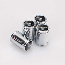 跨境平台供应个性改装valve caps带车标logo运动版气门嘴帽轮胎盖