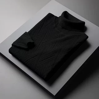 时尚简约潮流高质量包芯纱针织衫打底衫流行百搭原宿日系新款气质