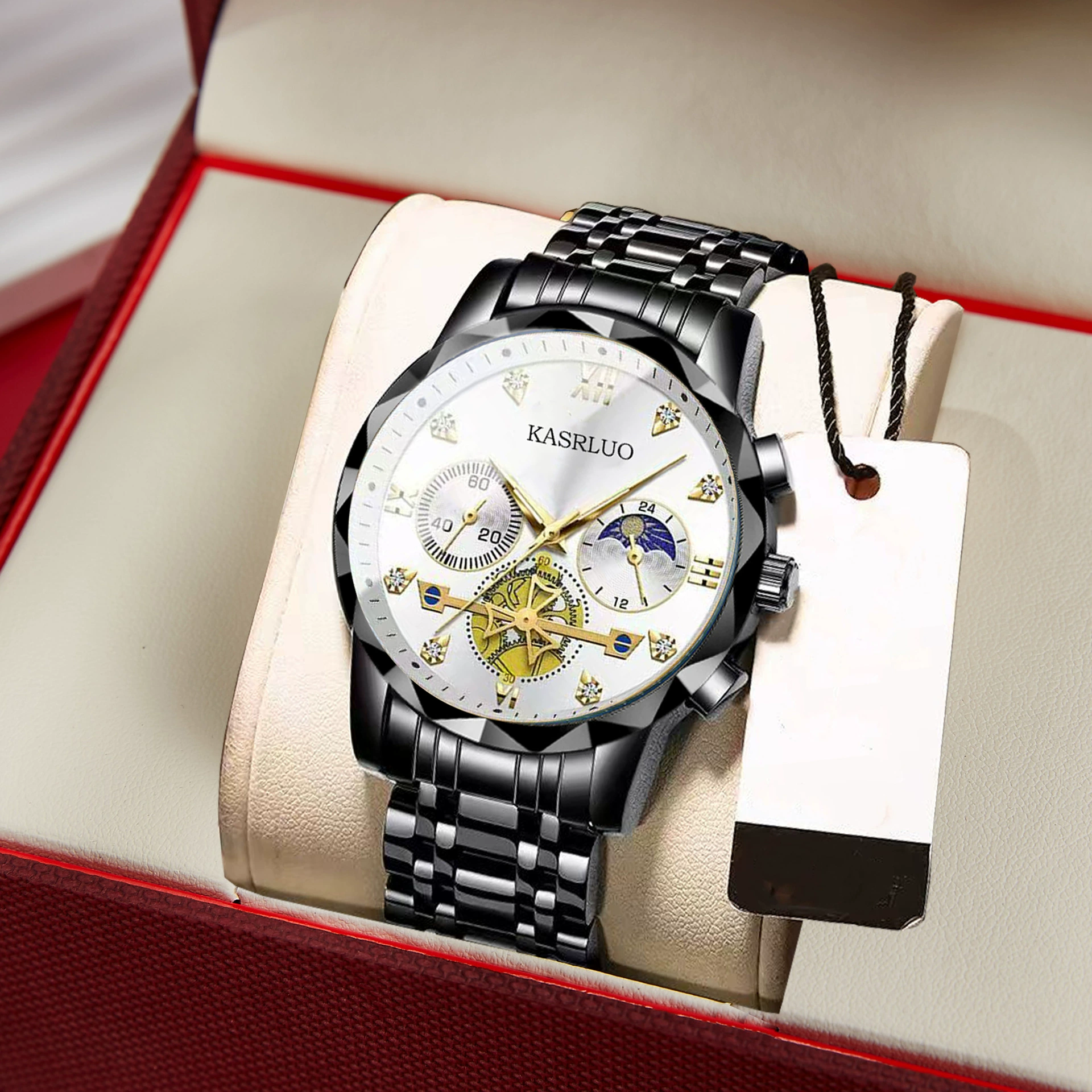Metal universal quartz trend men's watch for leisure