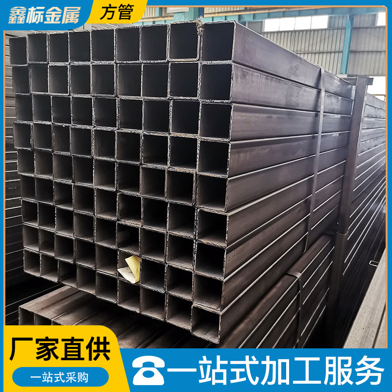 厂家现货Q235B镀锌方管40*40热镀锌方钢管建筑装饰用Q235光亮方管