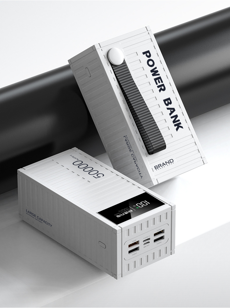 66W Süper Hızlı Şarj 50000mAh Dijital Ekranlı Outdoor Taşınabilir Pil Şarjı