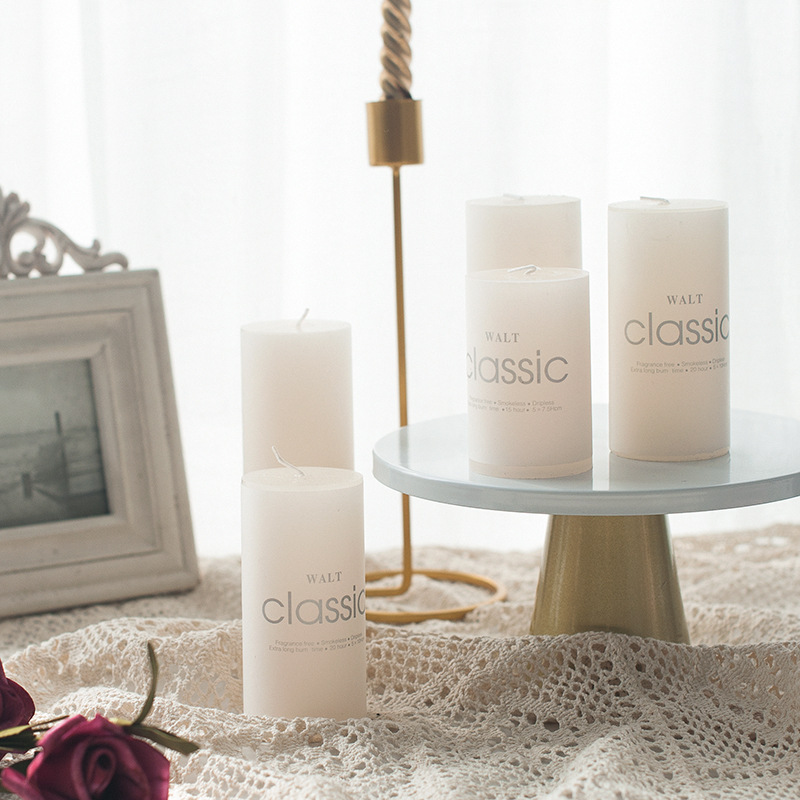 简约北欧风蜡烛饰品美食美妆搭配摄影摆件家居装饰使用道具背景