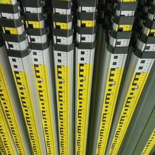 Factory wholesale 5 meters aluminum alloy Tower ruler 5 meters high grade aluminum alloy Tower ruler level aluminum tower ruler