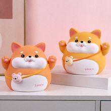 乖乖狗存钱罐儿童可爱大容量网红同款可进可出大号小狗储蓄罐礼物