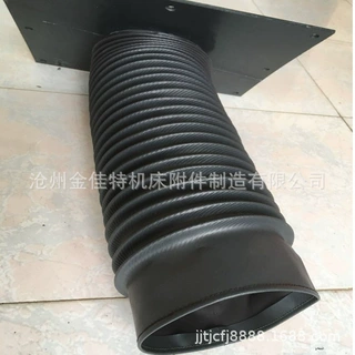 耐温防尘罩油缸丝杆伸缩式防护罩气缸防尘套挖掘机帆布防护罩
