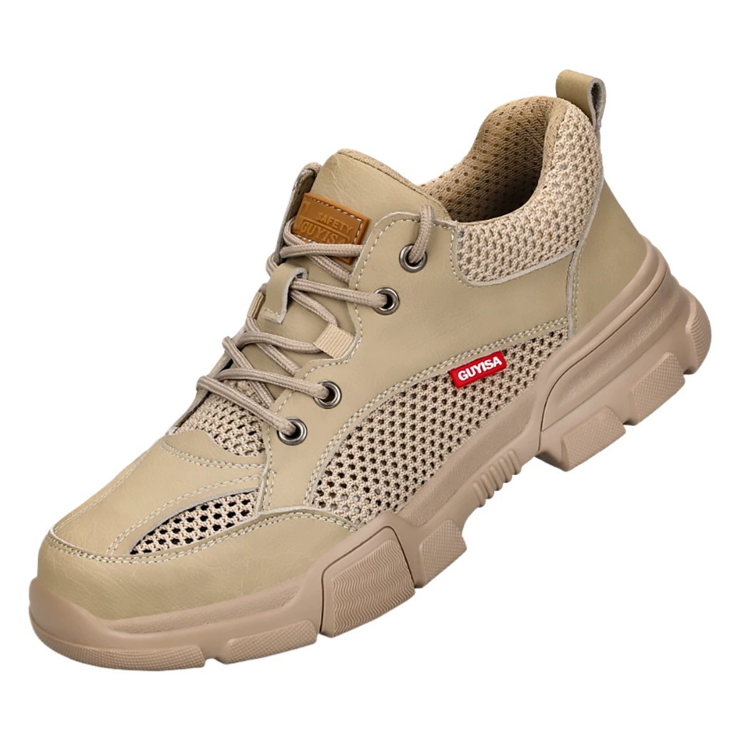 Рабочая обувь с мягкой подошвой, легкие мужские защитные ботинки, стальной носок, защита от ударов и проколов, водонепроницаемые, осенне-зимние рабочие ботинки, для стройплощадки