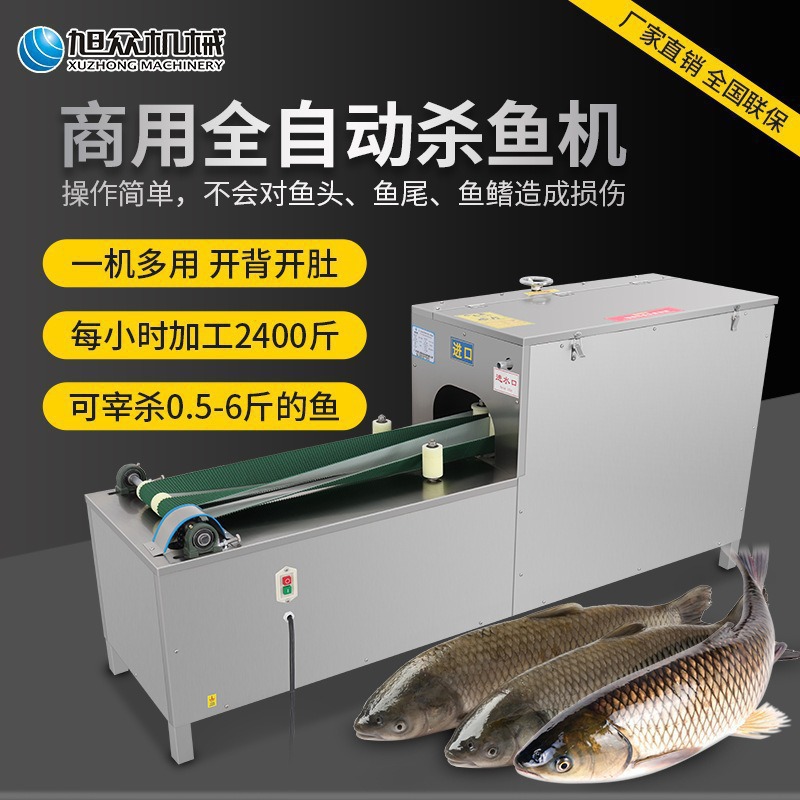 Máquina automática comercial para matar peces, máquina de corte de peces, máquina de corte de pescado especial para el mercado mayorista de pescado, carpa, grasa y pescado