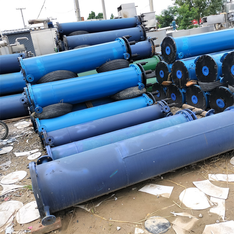 购销二手石墨冷凝器  化工真空冷却设备 二手工业冷凝器