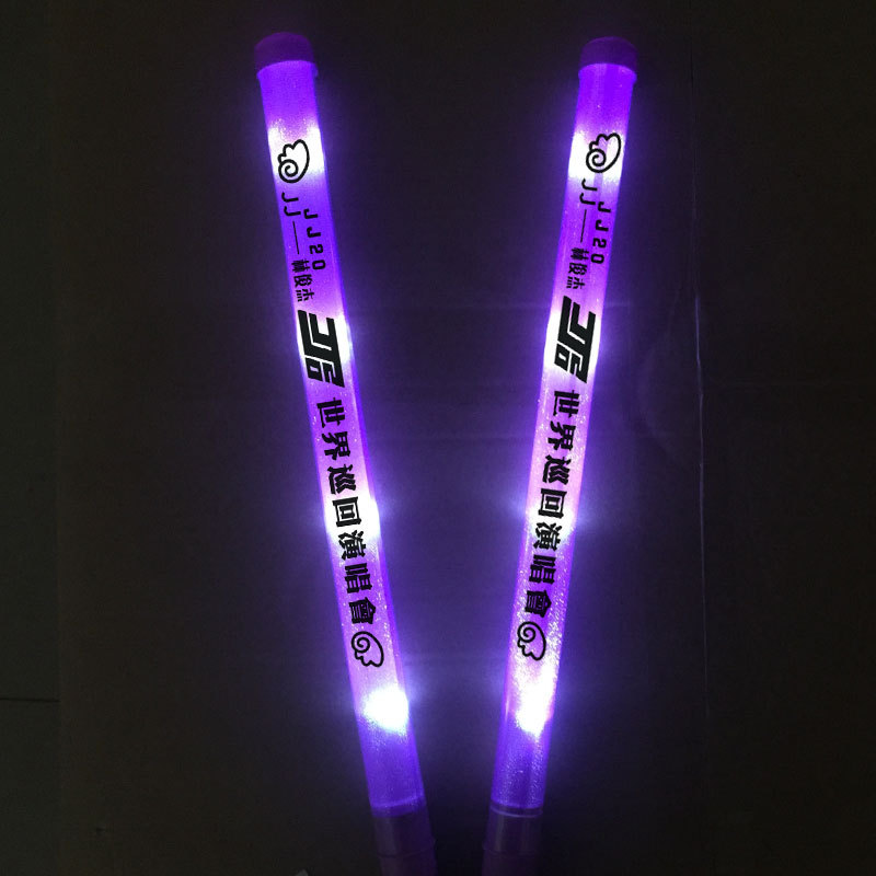 Lin junjie lámpara de mano periférica concierto luz fija palo ventiladores soporte palo diadema móvil diadema artículos