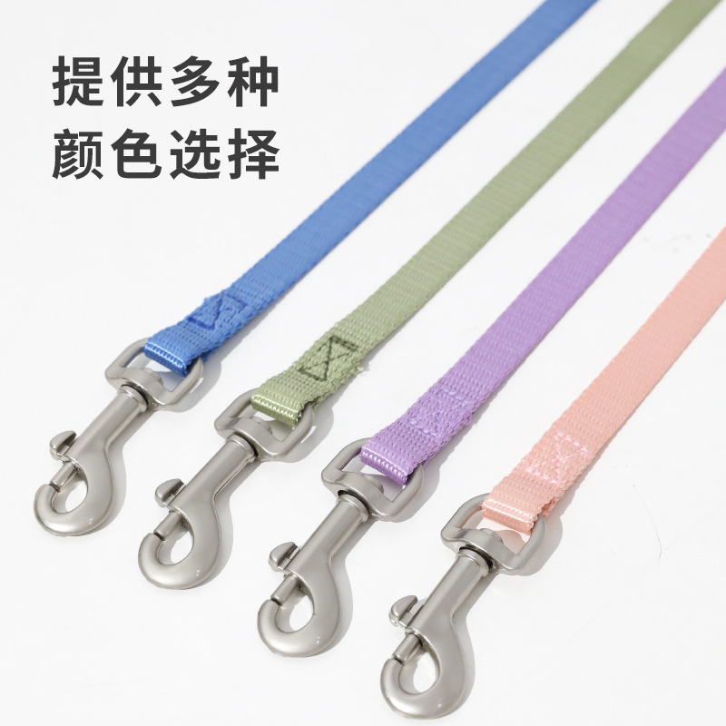 Imitación de nylon encaje conejo en forma de I gato correa de pecho anti-rotura perno gato cuerda al por mayor