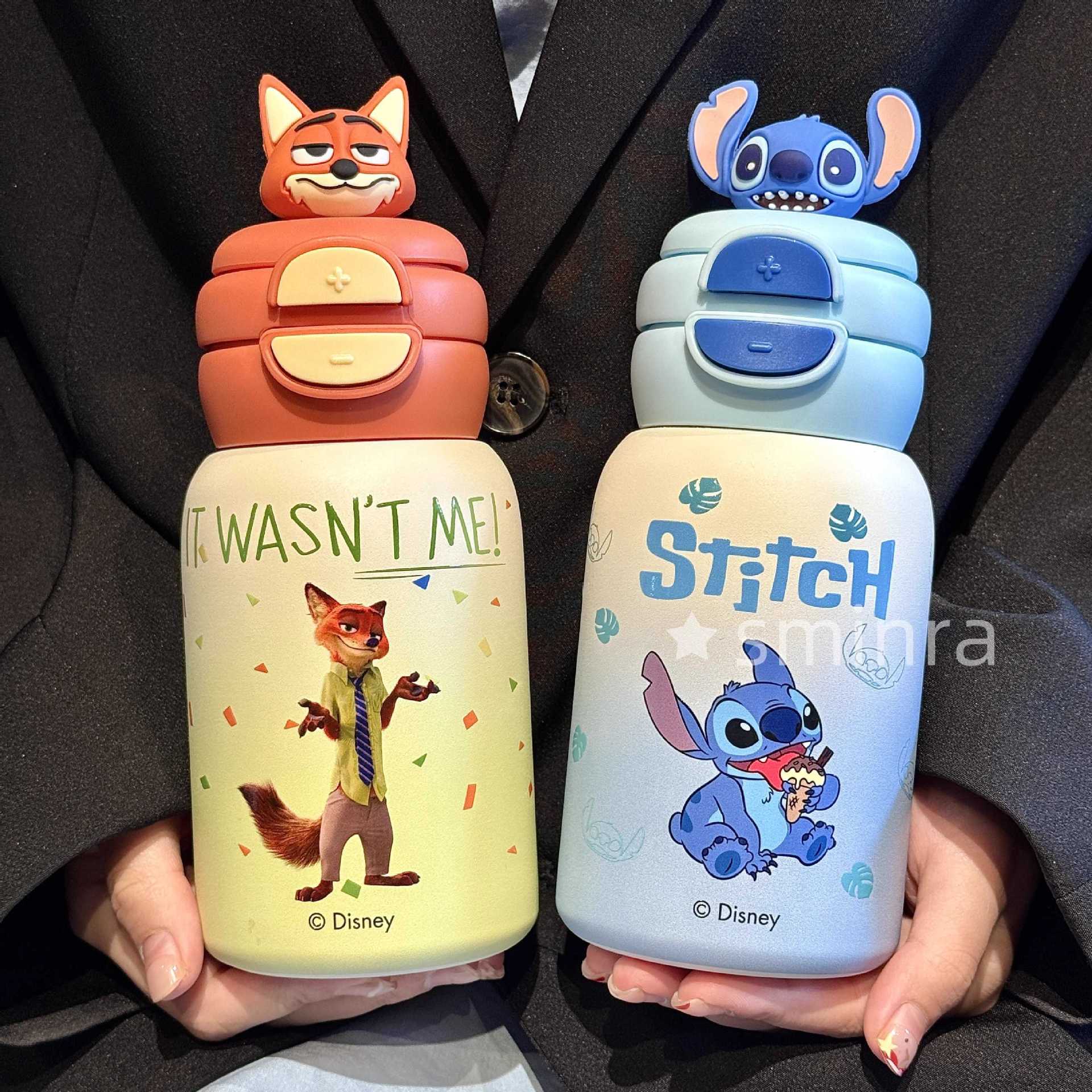 Mad Animal City Taza de aislamiento térmico para niños, nuevo tipo de taza de bebida de alto valor para hombres y mujeres, taza de agua encantadora para la escuela, taza portátil