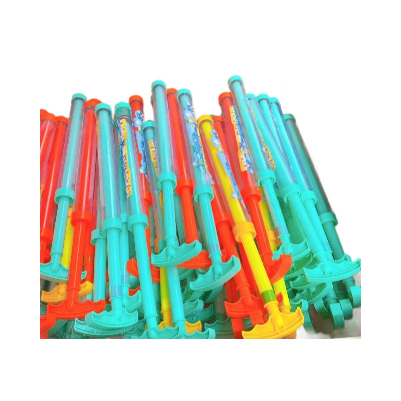 Pistola de agua de fuegos artificiales, bombeo de agua, juguetes para niños, rafting de verano, accesorios para fotos, nuevo festival de salpicaduras de agua de color al por mayor